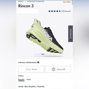 Man's Sneakers & Athletic Shoes Hoka Rincon 3